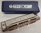 Hohner Blues Harp Ms Harmonica Key Of C Germany W  Original Case See Pictures 