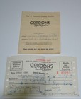 Vintage 1950s Mid Century Gordon s Quality Jewelers Receipt And Payment Book