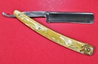 Vintage Dubl Duck Goldedge - Pearl Duck Solingen Germany Straight Razor