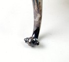 Vintage Four-footed  Silver-plated Roll-top Serving Dish