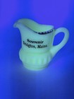 Antique Heisey Custard Glass Punty Band Souvenir Creamer Bridgton Main