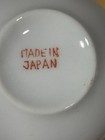 Vintage 20pc Miniature Child   s Tea Set Made In Japan Orange Stripe Doll Dishes