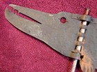 Antique Vintage Handforged Fish   Pike Shape Weathervane Folk Art Sweden Swedish