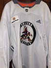 Arizona Coyotes 23 24 Karel Vejmelka Training Camp Worn Jersey 58g Utah Mammoth