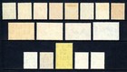 St  Lucia     Scott 110-26     1938-48 Kgvi Definitive Set     Mh     Scv  50
