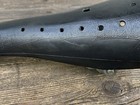 Vintage Redline Seat Lightning Bolt Black Old School Bmx 