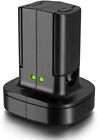  For Xbox 360 Controller 2 Pack Rechargeable Battery Kit With Dual Charging