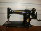 Vintage Singer Sewing Machine Model 201k  Hand Crank  Serviced