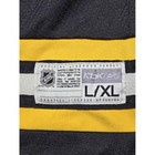 Reebok Boston Bruins Bergeron 37 Youth L xl Black Hockey Jersey Signed