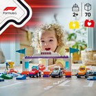 Lego Duplo Town F1 Team Race Cars   Drivers Building Toy For Toddlers 10445