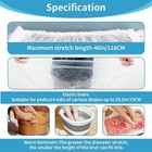 Disposable Pedicure Liners 25 Count Plastic Foot Soak Spa Bath Covers For Feet