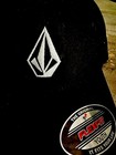 Volcom Full Stone Flexfit Hat Youth One Size Black White