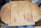 Vintage Martha Washington Style Rustic Folk Art Sewing Cabinet     Shipping     