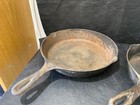 Vintage Cast Iron Pan Skillet Lot Of 3 Wagner Ware 1036d  6 W   3 And Lodge