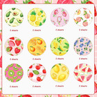 24 Sheets Fruits Pattern Paper 12   X 12   Fruit Scrapbook Paper Pad Strawberry