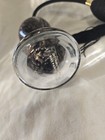Vintage Black And Copper Glass Perfume Bottle Atomizer Mag Parfums 