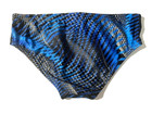 New Speedo Power Flex Eco Mens Black Swim Bikini Brief Racer Fitness Swimsuit 36