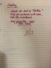 Lee Kalcheim Screenwriter Script With Note- 1989 The Tuesday Side Of The Street