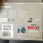 Canon Eos Digital Rebel Xt Silver 8mp Digital Slr Kit Ef-s 18-55mm Lens Usb