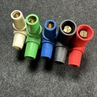 Lot Of 5 Cam Lock 3 Mff - 2 Mmf Tee Set Connector Male Female Hubbell Adapter