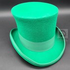 Top Hat Wool Felt Victorian Slash Mad Hatter Steampunk Rock Star Usa