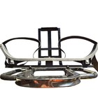 Peter Prints Adjustable Golf Bag Holder For Golf Cart Rear Seat Grab Bar