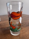 Vintage 1976 Pepsi Collector Series Glass Daffy Duck   Tasmanian Devil Brockway