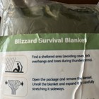 Blizzard Survival Blanket Bps-01-green For Trauma Hypothermia Prevention New