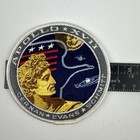 Nasa Apollo Xvii  17  Mission Crew Embroidered 4  Patch Vintage Original 1972