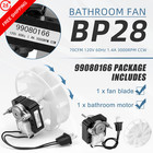S99080166 Bp28 Bathroom Vent Bath Fan Motor Kit Replacement Yjf6178 Fit For   