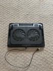 2 Fan Quiet Laptop Cooler  Slim Notebook Stand Cooling Pad Usb Powered