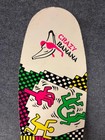 Vintage Mad Max Crazy Banana 162 Cm Snowboard With Original Bindings