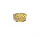 Vintage Ancient Bronze Antique Ring Rare Style Roman Old Bronze Ring Extremely
