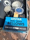 Vintage Film Camera Lens Lot Vivitar Minolta Telesor With Case