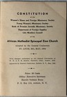 Rare 1960 Ame Zion Church Constitution Booklet Harriet Tubman Home Auburn Ny