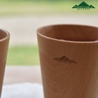 Forestable Natural Wood Tumbler Cup 200ml  mtsc95be-frs 