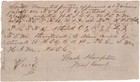 Coded Telegraph From Wade Hampton  Reports On Wt Sherman Before Fall Of Columbia