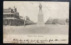 1995 Bulawayo Southern Rhodesia Rppc Postcard Cover To England Rhodes Statue