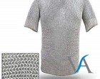 Aluminum Butted Chainmail Shirt Haubergeon Medieval Armor For Halloween Gift
