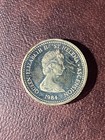 1984 Proof St Helena   Ascension Islands 1 One Pound Coin   Box Queen Elizabeth