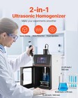 Vevor 2 In 1 Ultrasonic Homogenizer 2000w 0 79  Titanium Alloy Probe Three Modes