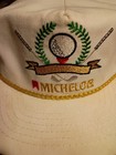 Vintage Michelob Beer Golf Hat Cap Strap Back Usa