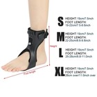 Drop Foot Brace Orthosis Afo Afos Ankle Support W  Comfortable Inflatable Airbag