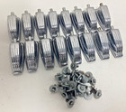 Set Of 16 Ludwig Large Classic Floor Tom Drum Lugs Chrome With Screws