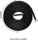 Nydotd 4 Pairs Waxed Round Shoe Laces Dress Waxed Shoelaces Oxford 3 32  Thin Fo
