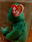 Ty Beanie Baby Erin The Irish Bear 1997 With Errors  rare Collectable  