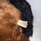 Dan Dee Large Brown Plush Stuffed Horse W  Red Halter  Black Mane Tail 2004
