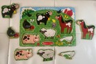 Melissa   Doug  Wooden Peg Puzzles   Farm Animals