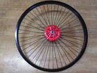 Spider Occ schwinn Stingray Chopper Wheel red Hub black Rim For 24  Spoiler Tire
