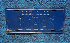 1936 Colorado Truck Dealer License Plate